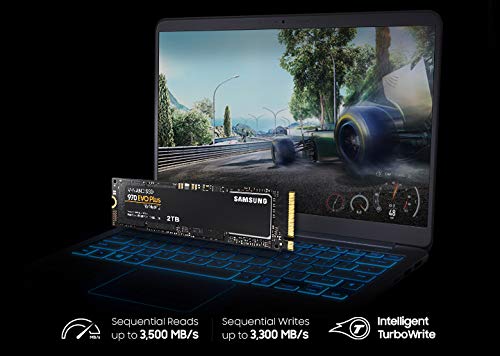 SAMSUNG 970 EVO Plus SSD 1TB NVMe M.2 Internal Solid State Hard Drive, V-NAND Technology, Storage and Memory Expansion for Gaming, Graphics w/Heat Control, Max Speed, MZ-V7S1T0B/AM