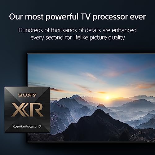 Sony 75 Inch 4K Ultra HD TV X90L Series: BRAVIA XR Full Array LED Smart Google TV with Dolby Vision HDR and Exclusive Features for The PlayStation® 5 XR75X90L- Latest Model,Black