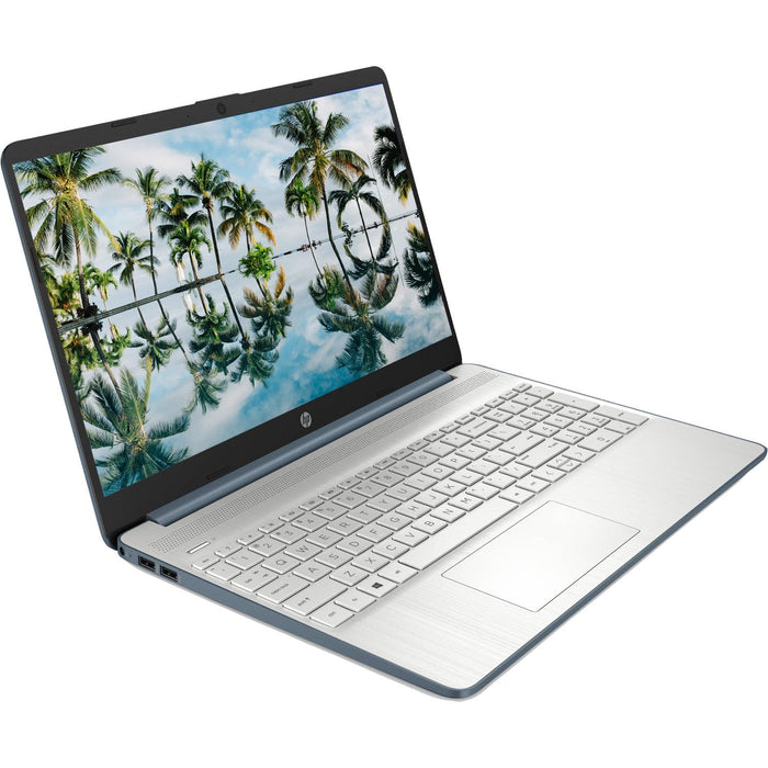 HP 15 Laptop, 15.6” HD Display, Intel Core i3-1115G4 Processor, 32GB RAM, 2TB SSD, Wi-Fi, SD Card Reader, HDMI, Webcam, Windows 11 Home, Spruce Blue, KKE Accessories