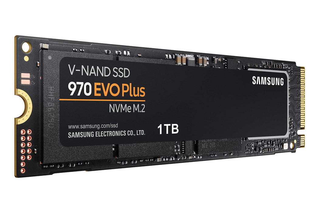 SAMSUNG 970 EVO Plus SSD 1TB NVMe M.2 Internal Solid State Hard Drive, V-NAND Technology, Storage and Memory Expansion for Gaming, Graphics w/Heat Control, Max Speed, MZ-V7S1T0B/AM