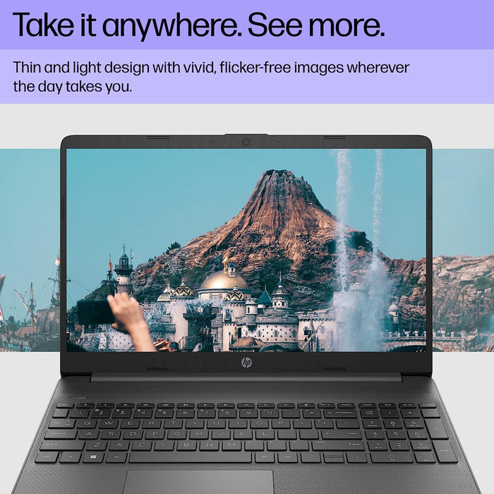 HP Newest 15.6" FHD Laptop Computer, 6-Core Intel Core i3-1215U, 16GB RAM, 1TB NVMe SSD, Numeric Keyboard, Media Card Reader, HDMI, USB-C, Webcam, WiFi 6, Fast Charge, Win 11, W/CUE Accessories