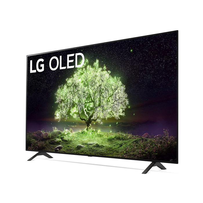 LG OLED A1 Series 48” Alexa Built-in 4k Smart TV (3840 x 2160), 60Hz Refresh Rate, AI-Powered 4K, Dolby Cinema, WiSA Ready, Gaming Mode (OLED48A1PUA, 2021)