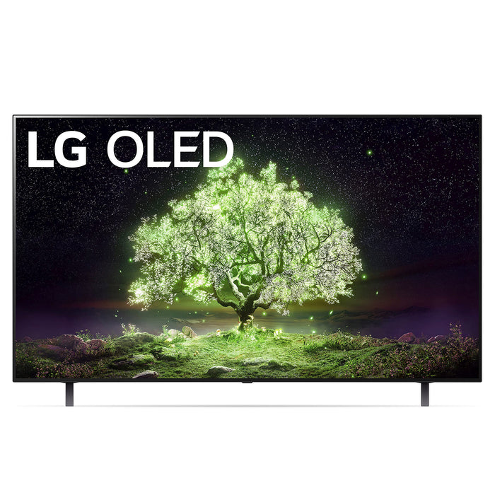 LG OLED A1 Series 48” Alexa Built-in 4k Smart TV (3840 x 2160), 60Hz Refresh Rate, AI-Powered 4K, Dolby Cinema, WiSA Ready, Gaming Mode (OLED48A1PUA, 2021)