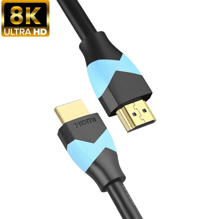 8k Hdmi 2.1 cable hdmi 2.0 cable 4k ultra hd for PS4 PS5 ps2 Projectors apple tv box xiaomi xbox series x 60Hz 120Hz Video 1m 2m