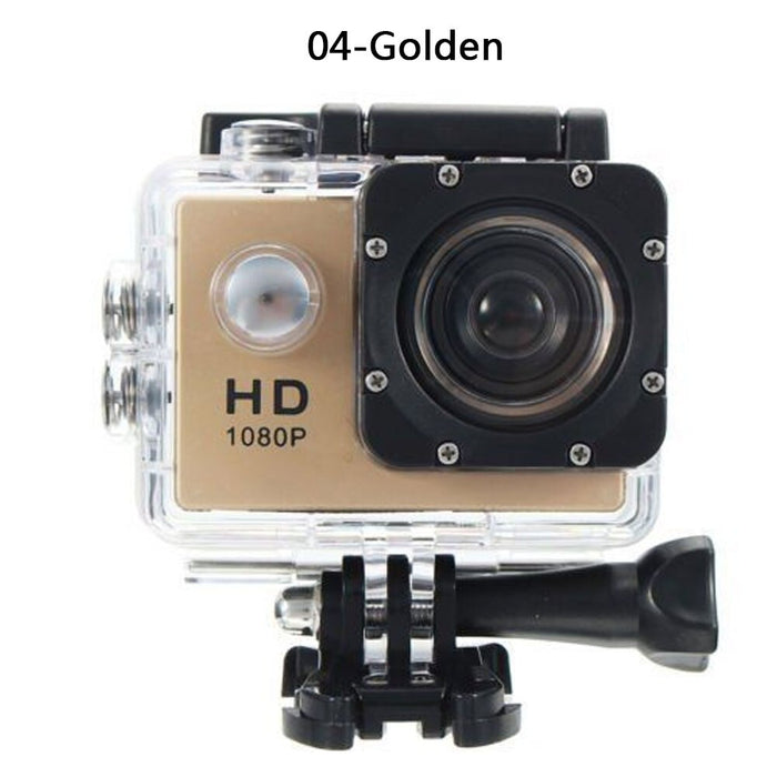 HD 1080P Sports Action Waterproof Diving Recording Camera Full HD Cam Extreme Exercise Video Recorder Camcorder Digital Camera