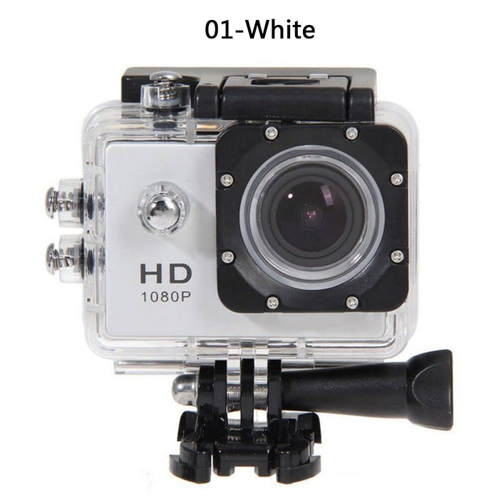 HD 1080P Sports Action Waterproof Diving Recording Camera Full HD Cam Extreme Exercise Video Recorder Camcorder Digital Camera